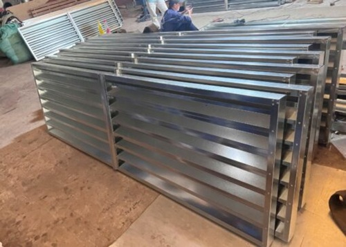 Stainless Steel Louvered Shutters