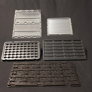 Thermoformed Plastic Trays for Electronic Components