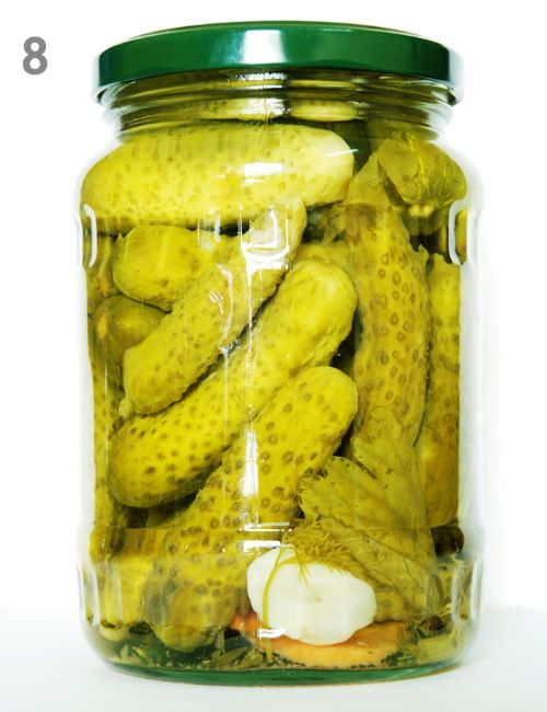 Canned Pickled Cucumber