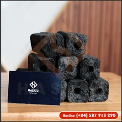Square Sawdust Charcoal
