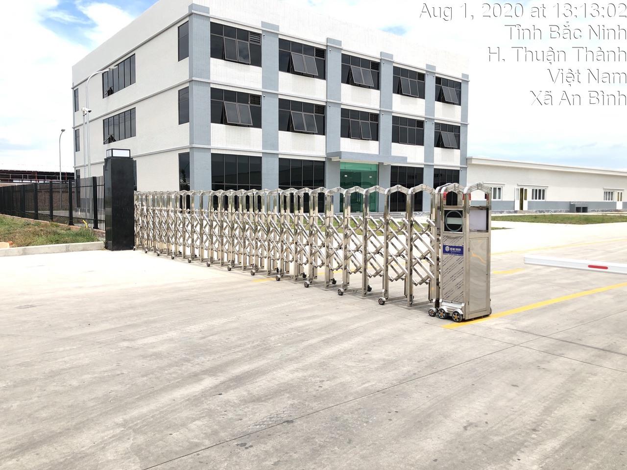 Stainless Steel 304 Retractable Gate