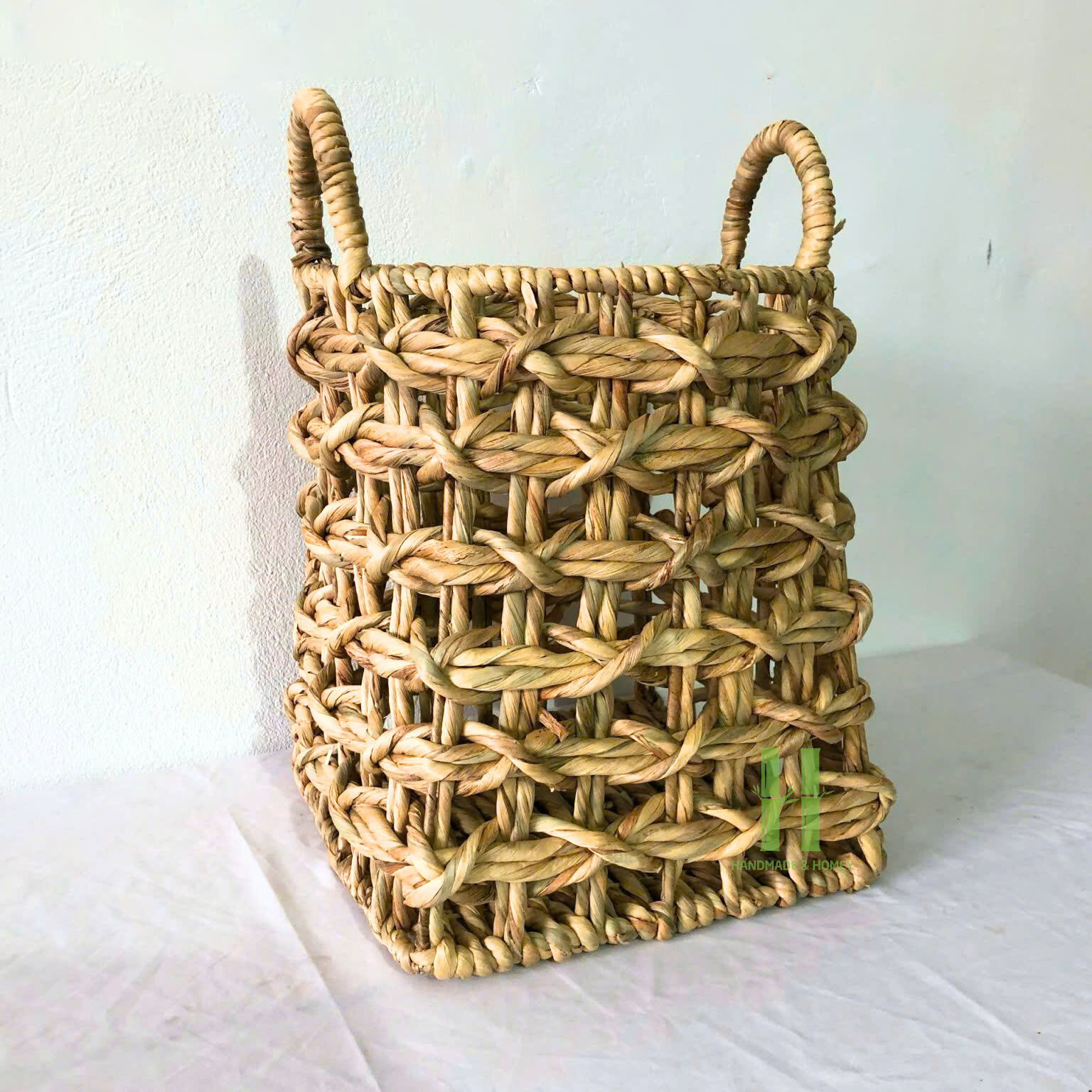Water Hyacinth Storage Basket