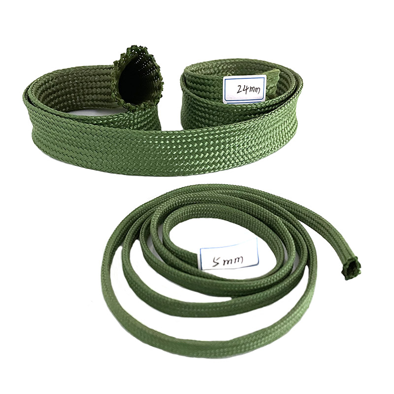 Aramid 1414 Long Fiber Braided Sleeving
