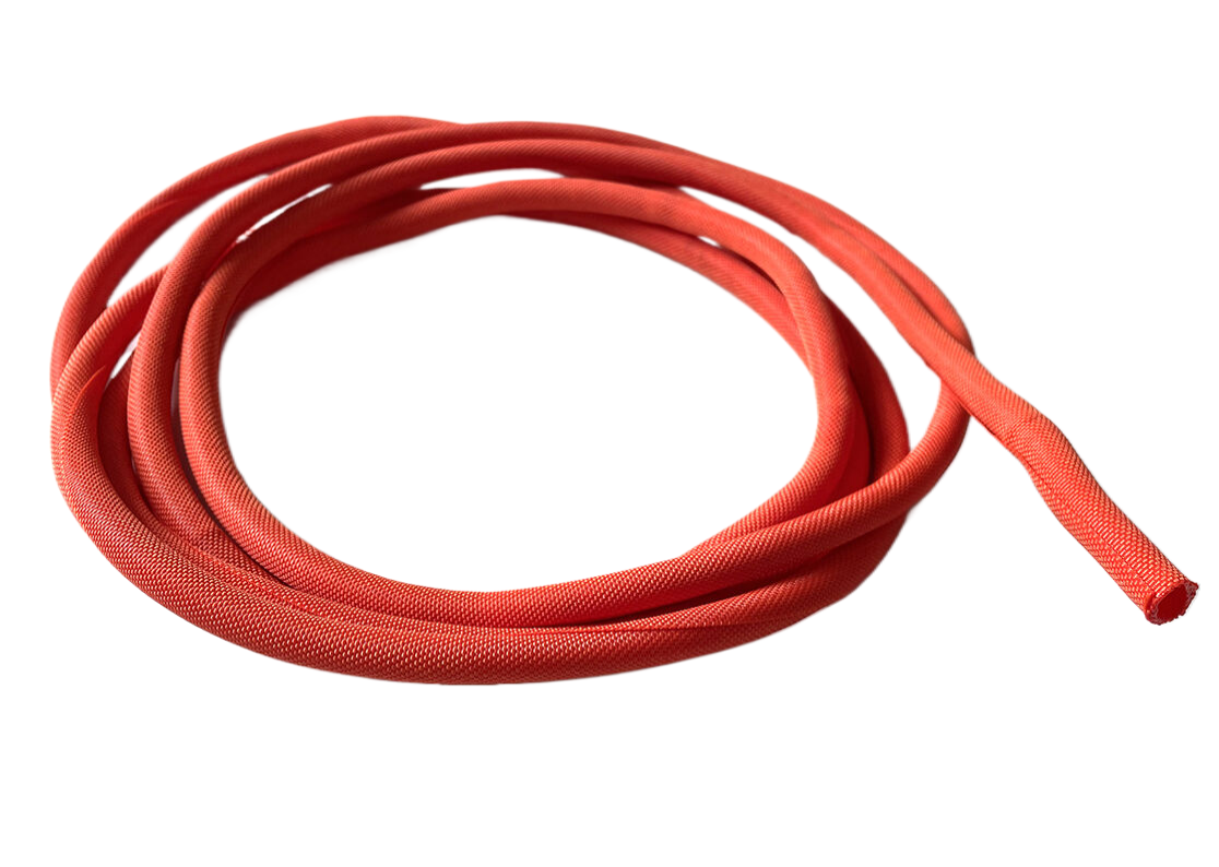 MZF - Orange Self Rolling Textile Sleeving